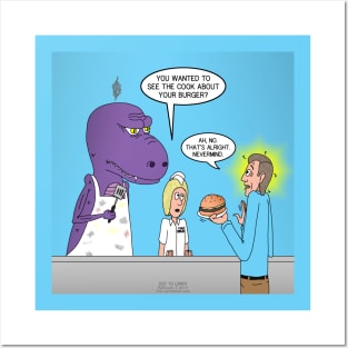 T-Rex Customer Service Posters and Art